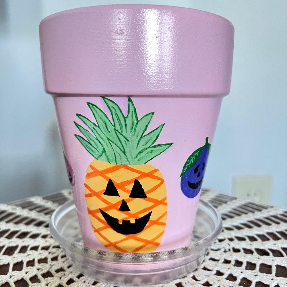 Hand-Painted Planter